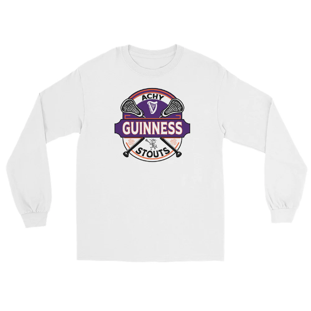 Achy Stouts Classic Men’s Long Sleeve Shirt - Image 3