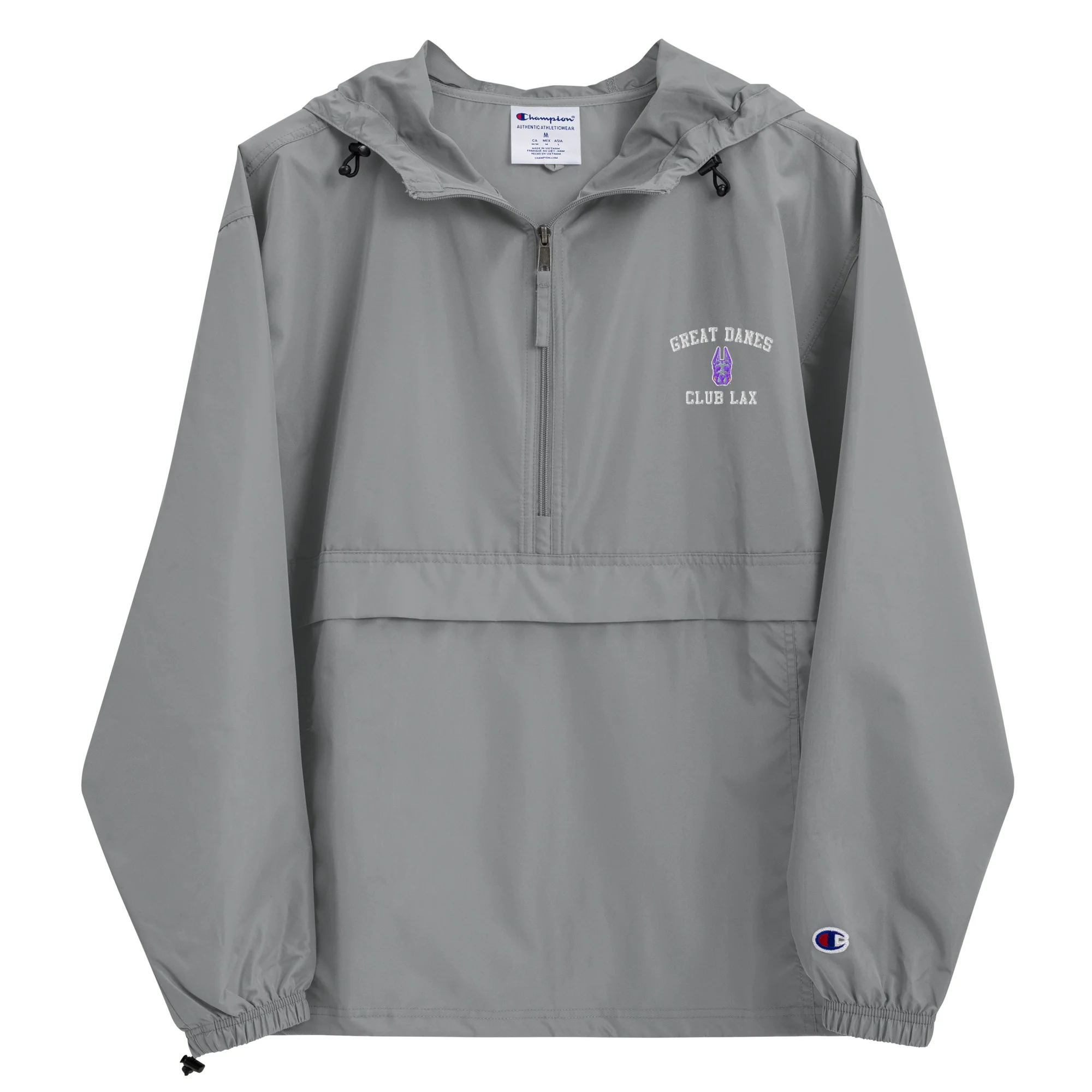 Albany Women's Club Embroidered Champion Packable Jacket - Image 2