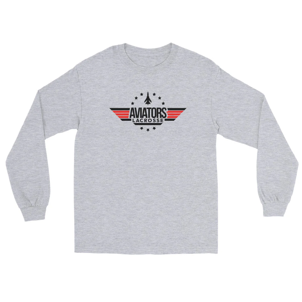 Aviators Men’s Long Sleeve Shirt - Image 4