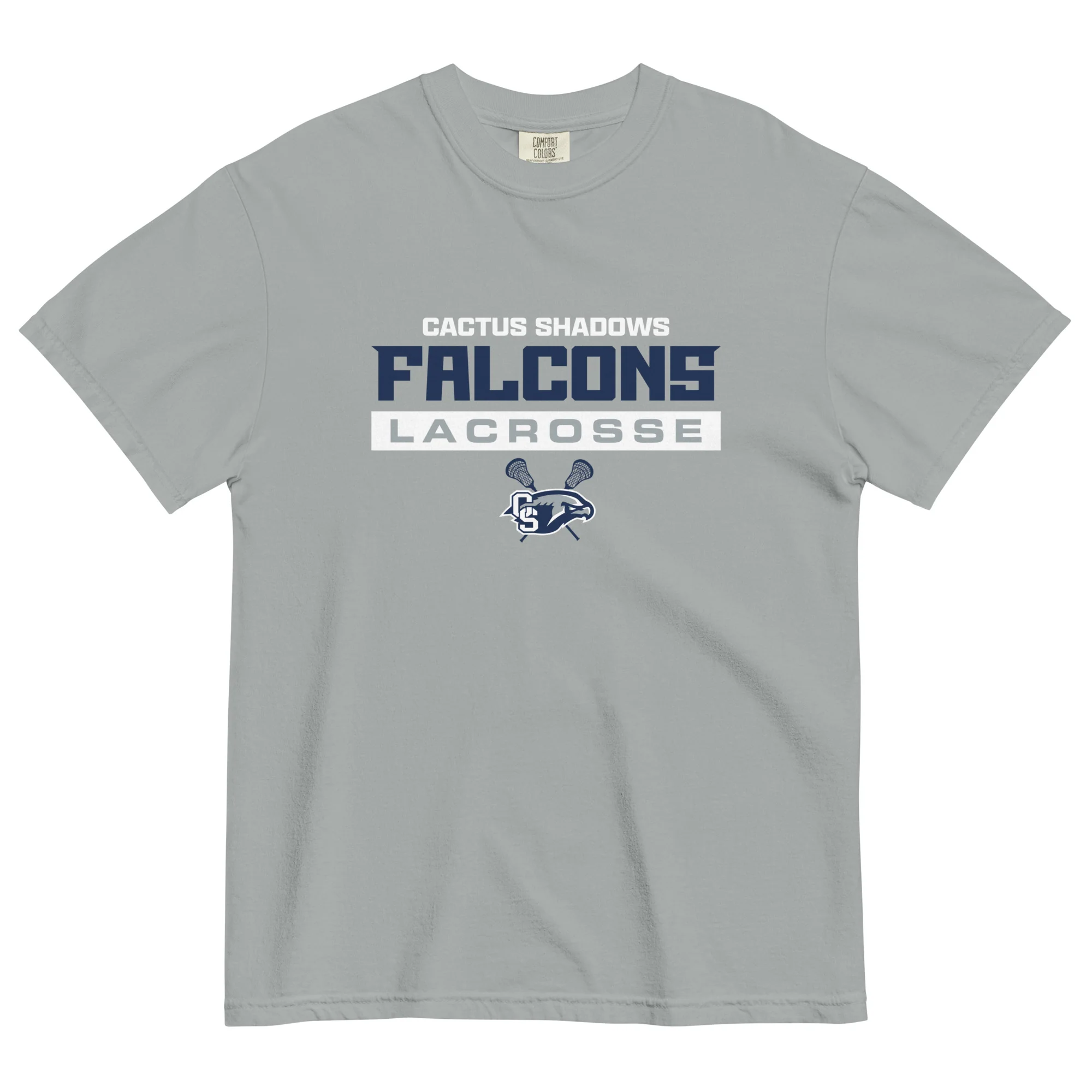 Cactus Shadows Text Unisex garment-dyed t-shirt