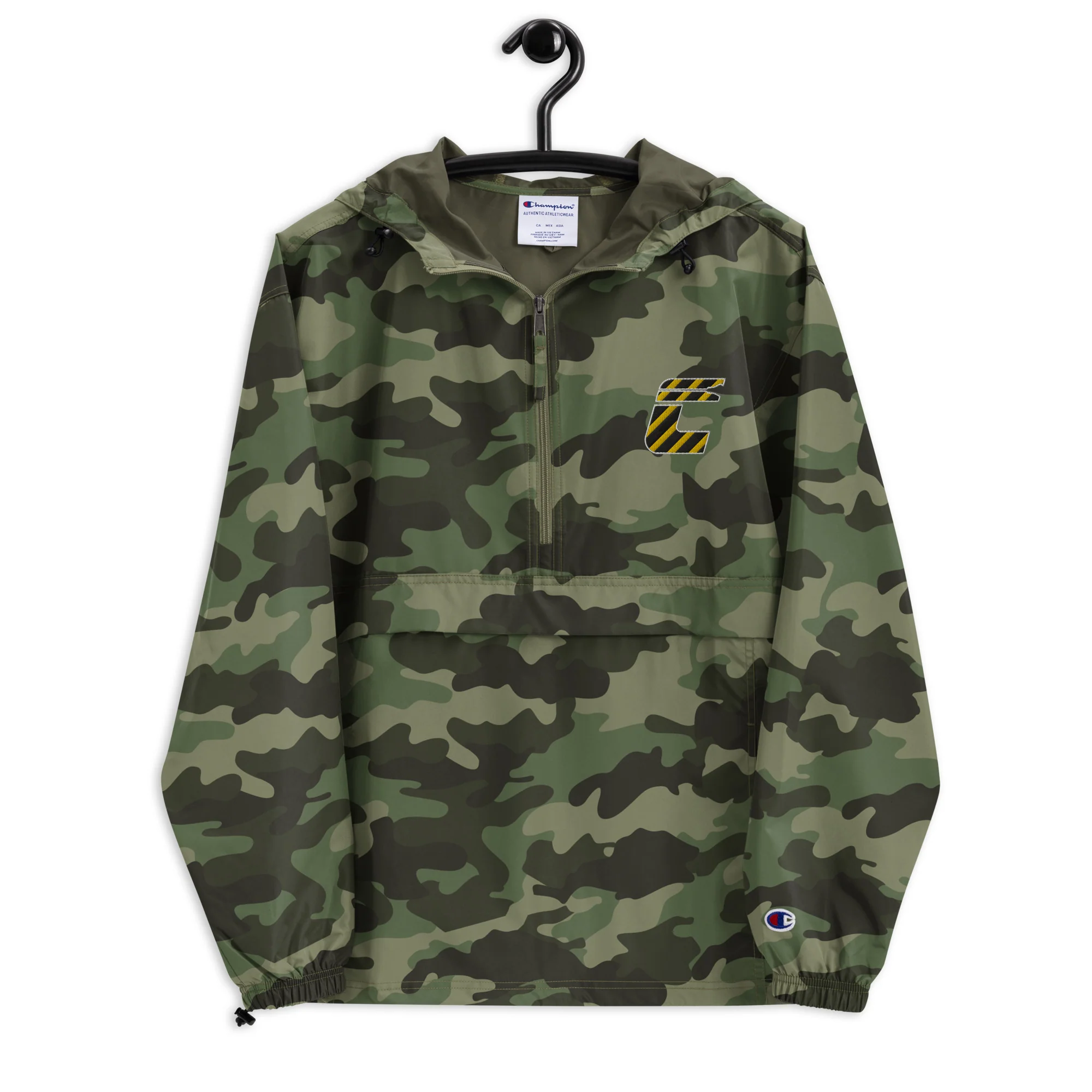 Construct Embroidered Champion Packable Jacket - Image 2