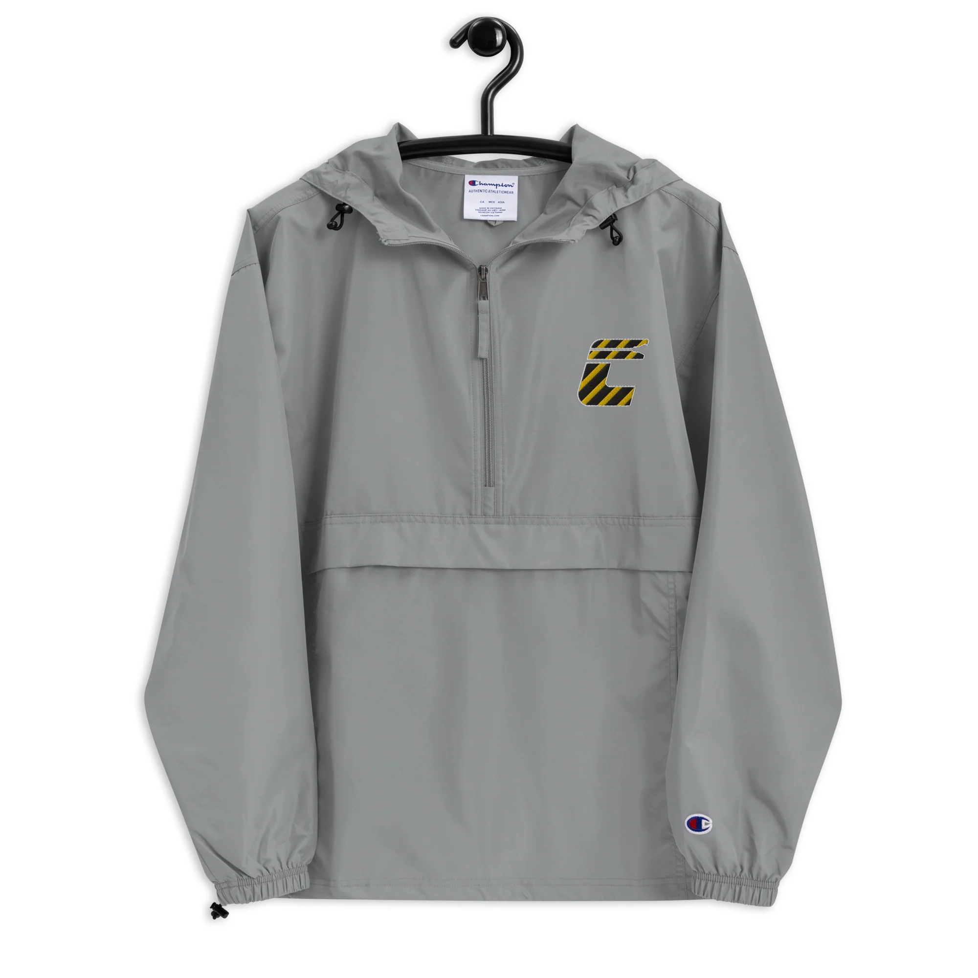 Construct Embroidered Champion Packable Jacket - Image 3