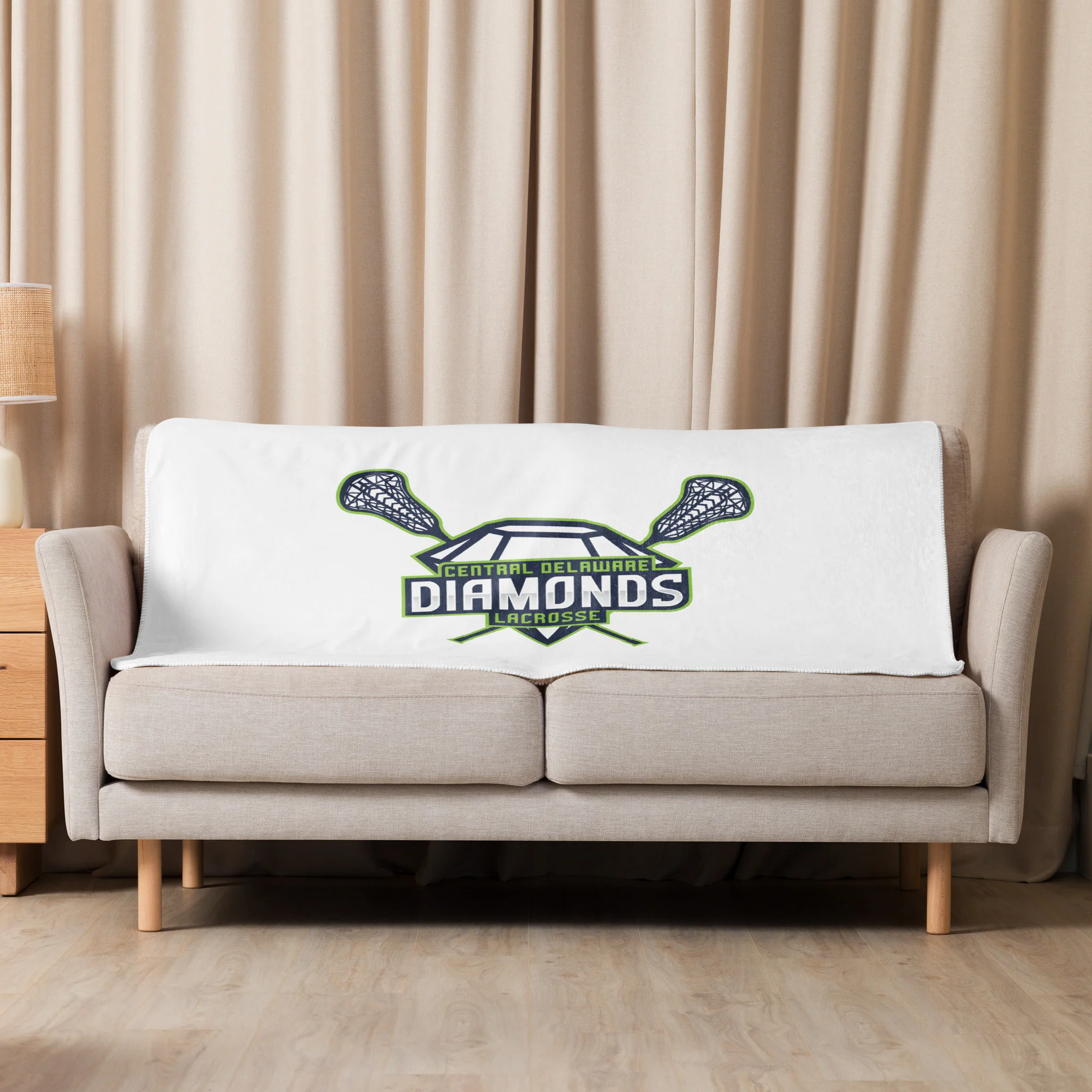 Diamonds Sherpa Blanket - Image 2