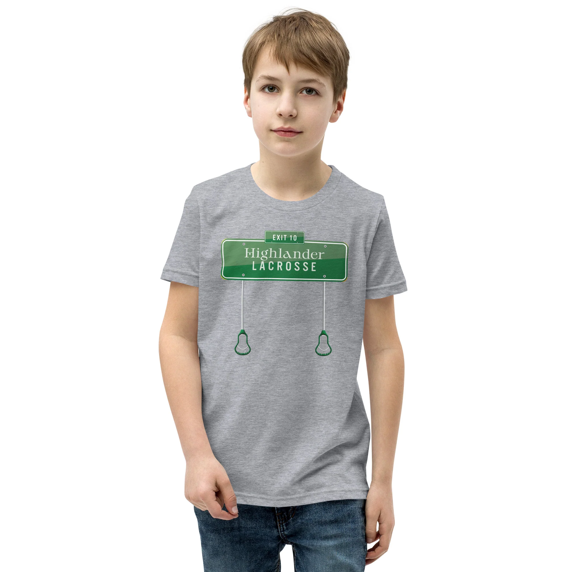 Exit 10 Highlander Youth Short Sleeve T-Shirt - Image 3