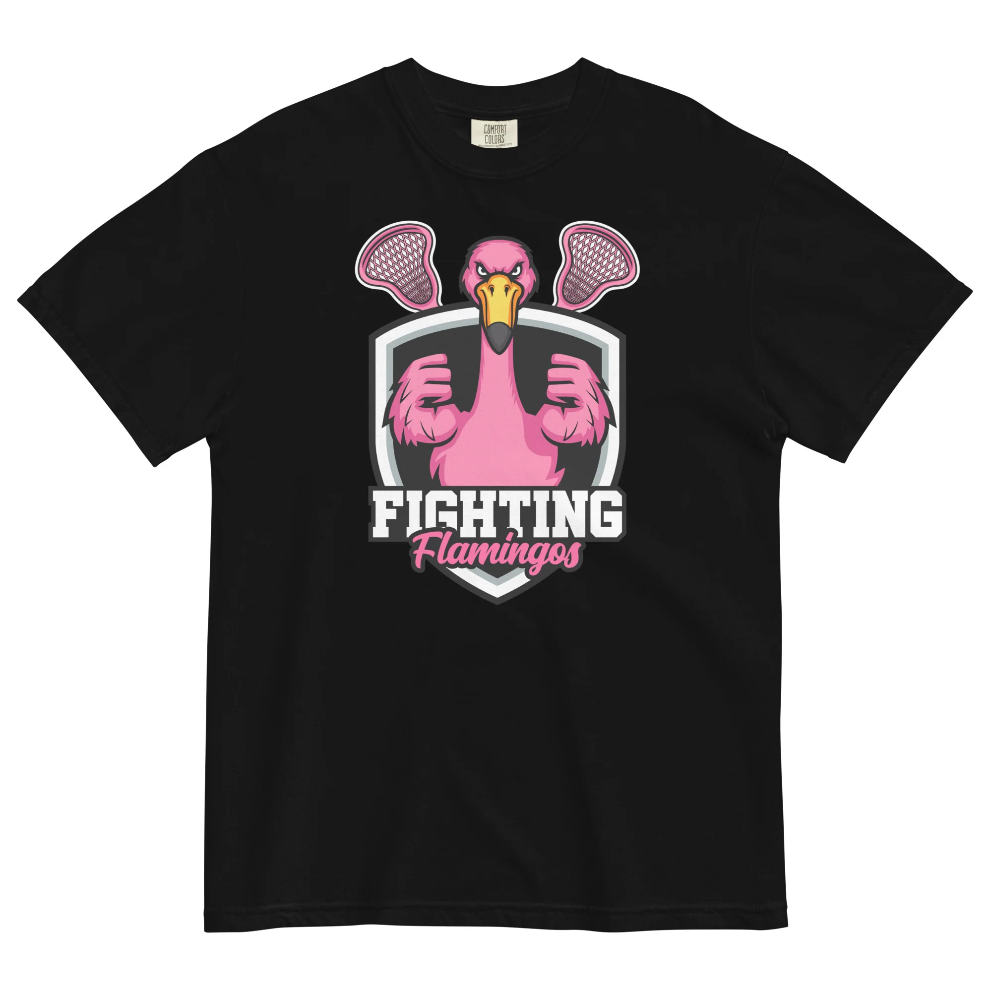 Flamingos Unisex Heavyweight t-shirt