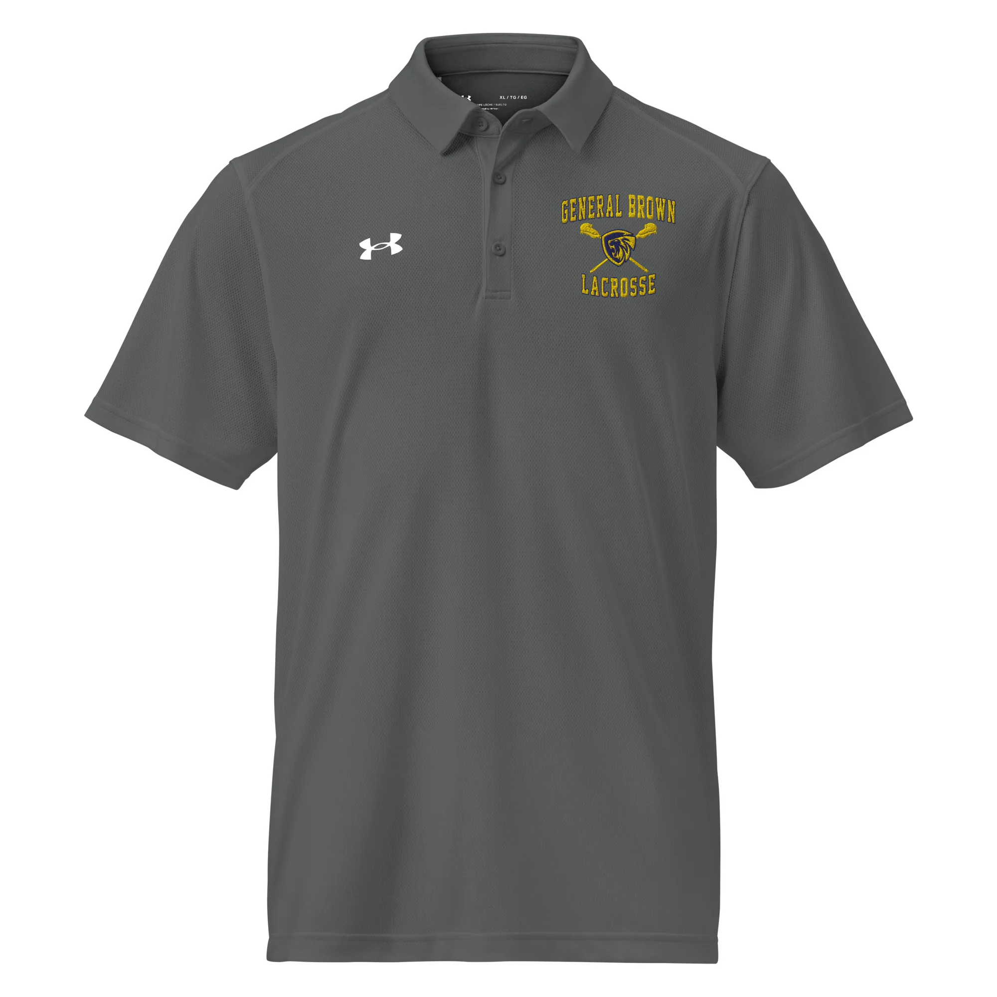 General Brown Under Armour® Men's Polo - Image 3