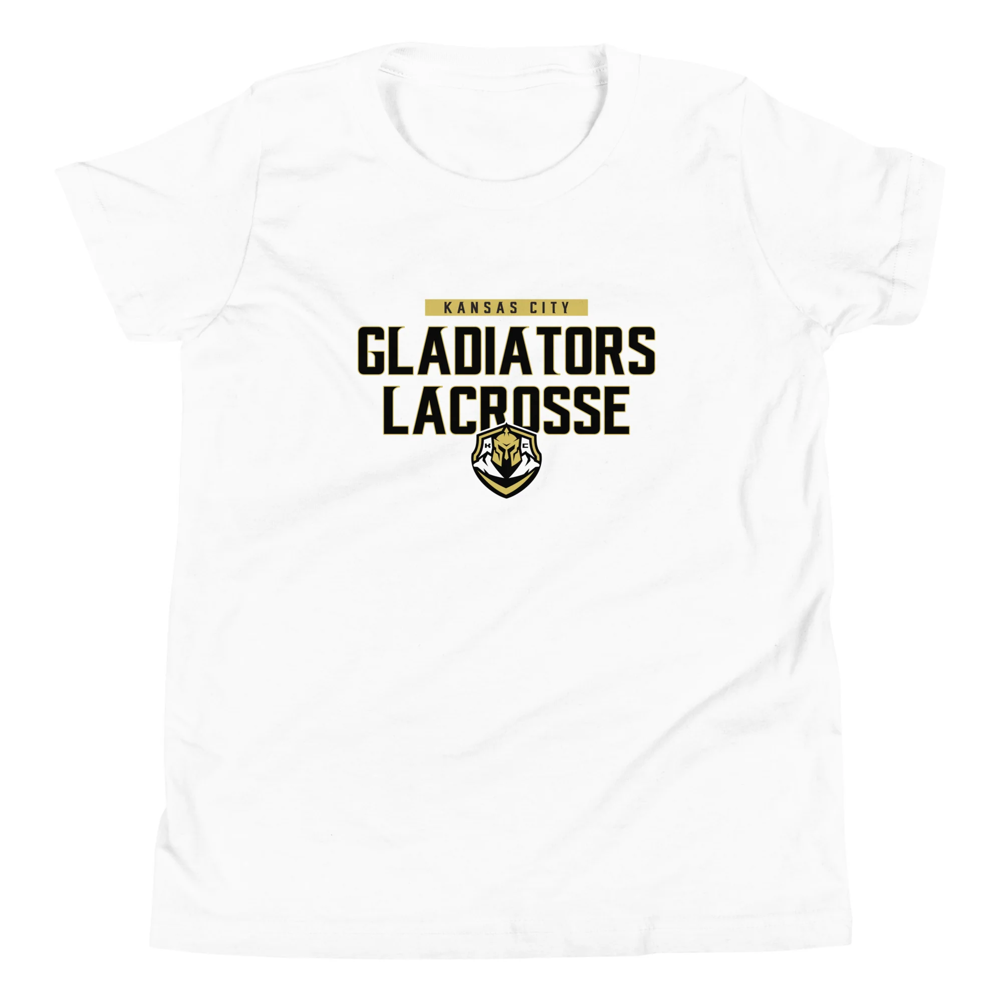 Gladiators Text Youth Short Sleeve T-Shirt - Image 2