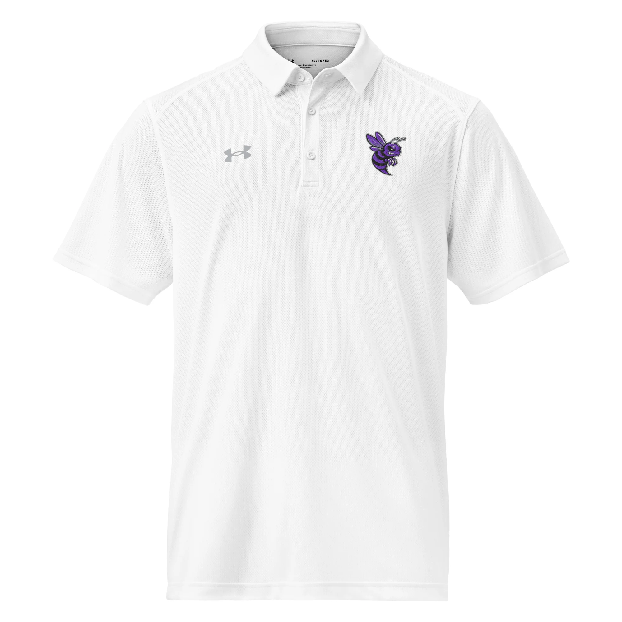 Hornets Under Armour® men's polo - Image 3