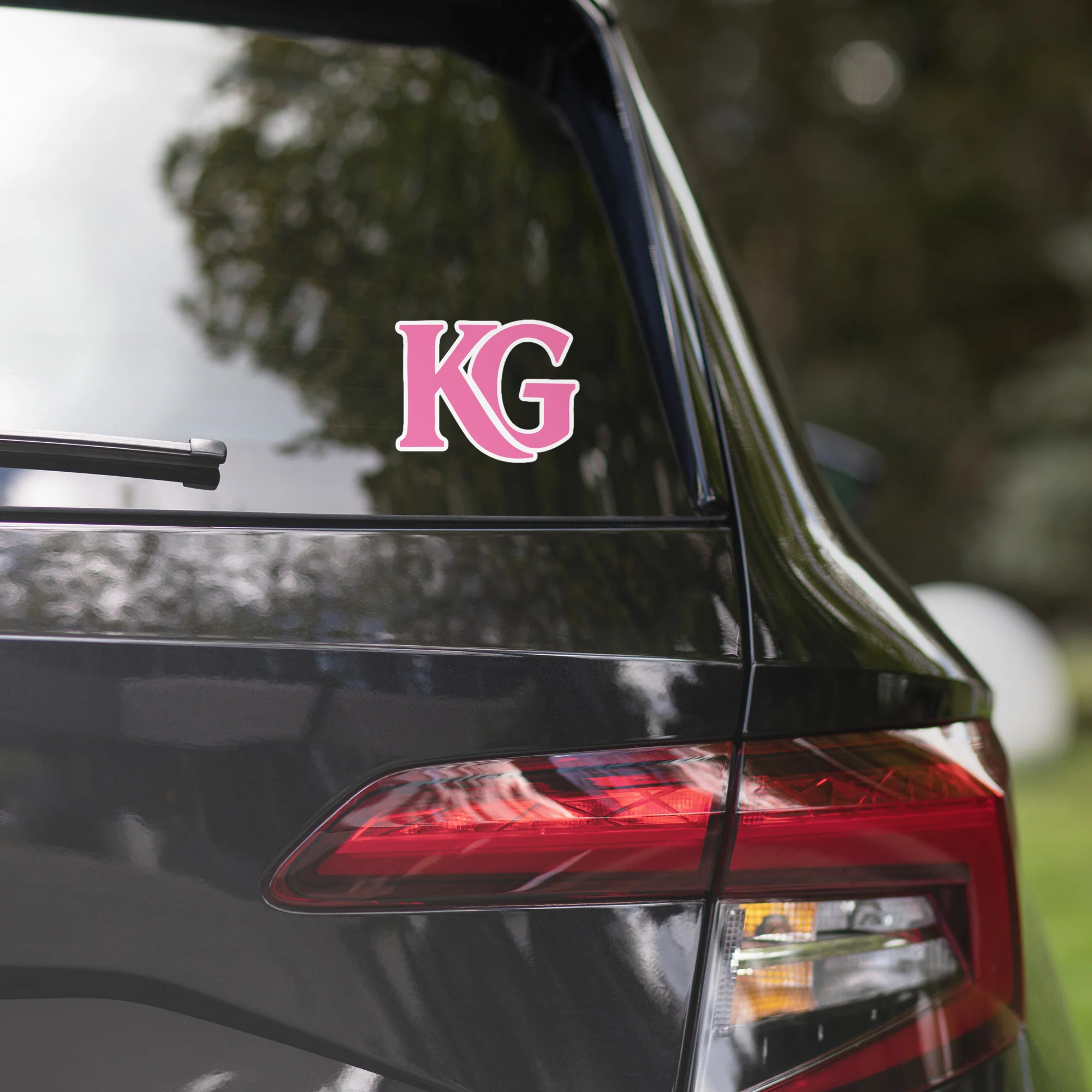 KG Lacrosse Bubble-free Sticker