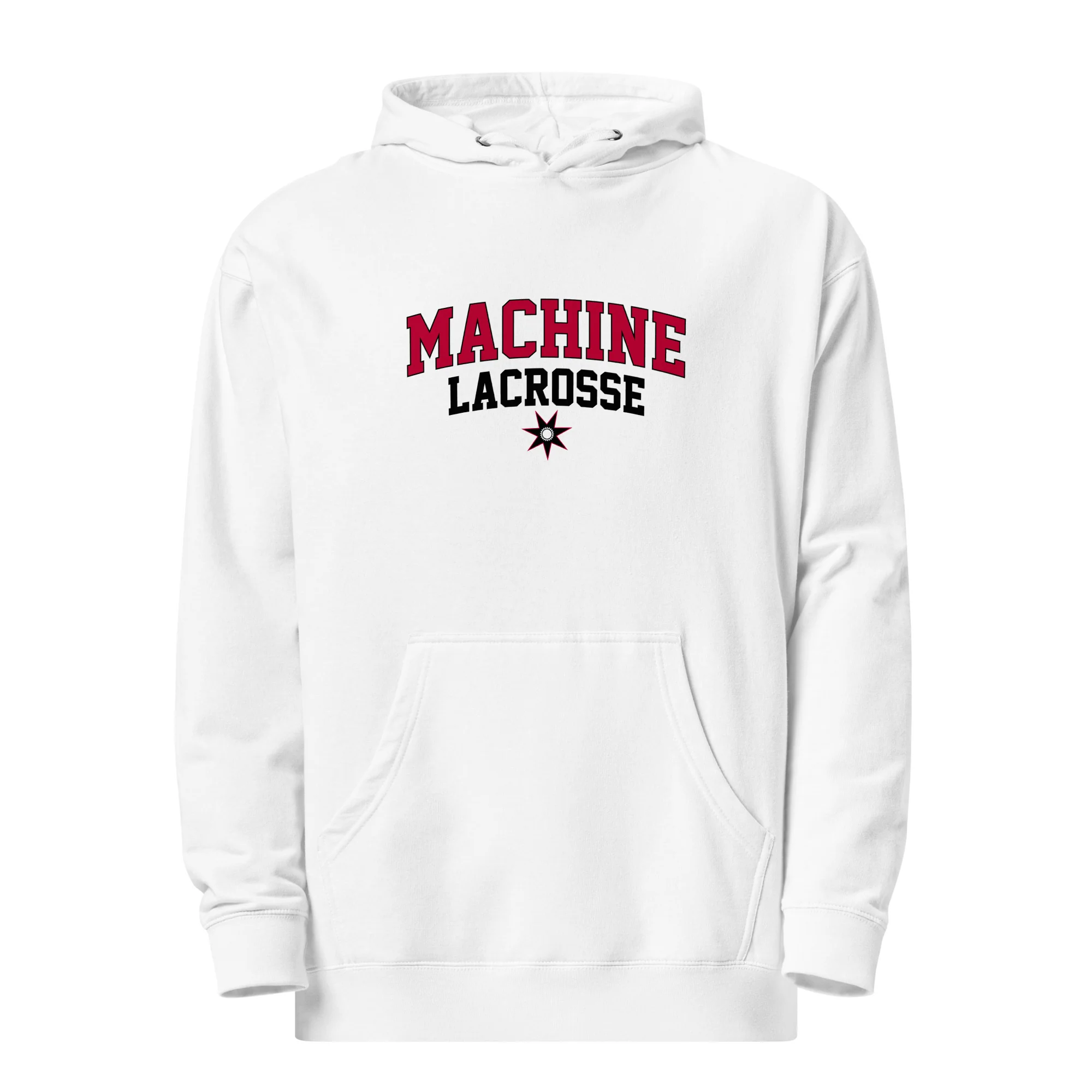 Machine Text Unisex Midweight Sweatshirt - Image 3