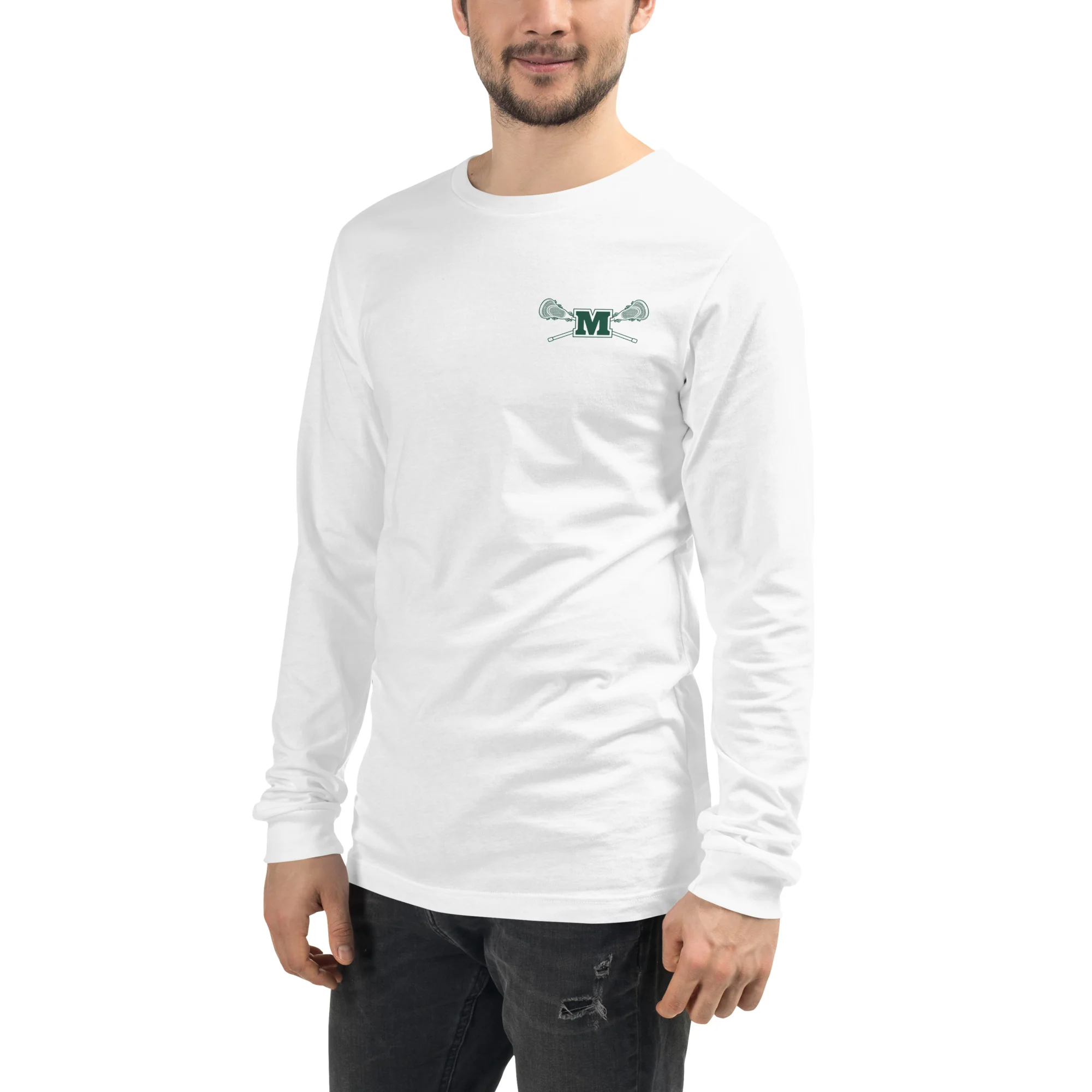 Montville Unisex Long Sleeve Tee - Image 9