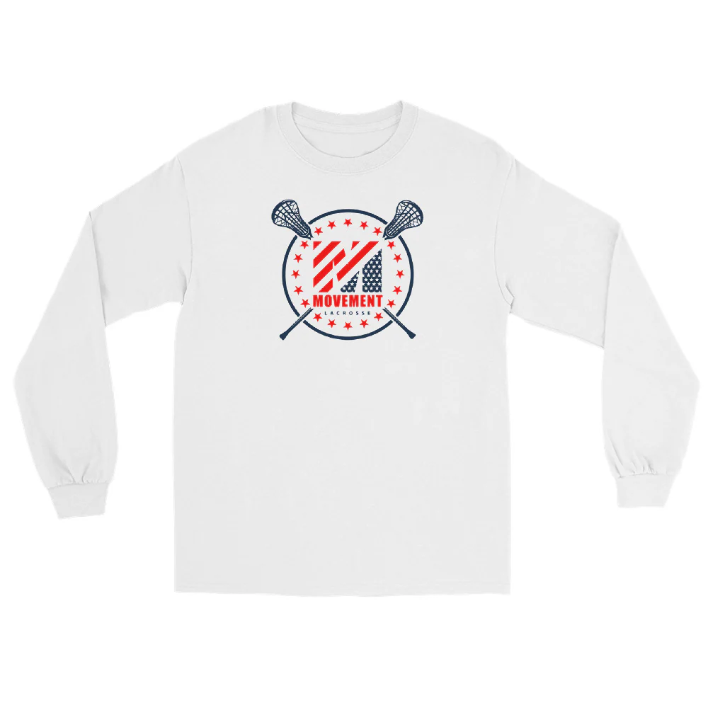 Movement - Script - Men’s Long Sleeve Shirt - Image 5