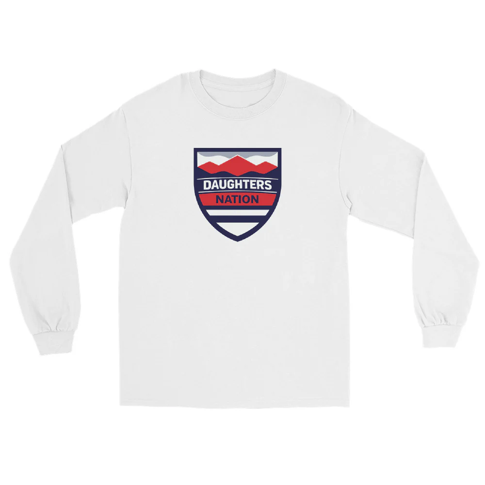 Nation Crest Men’s Long Sleeve Shirt - Image 4