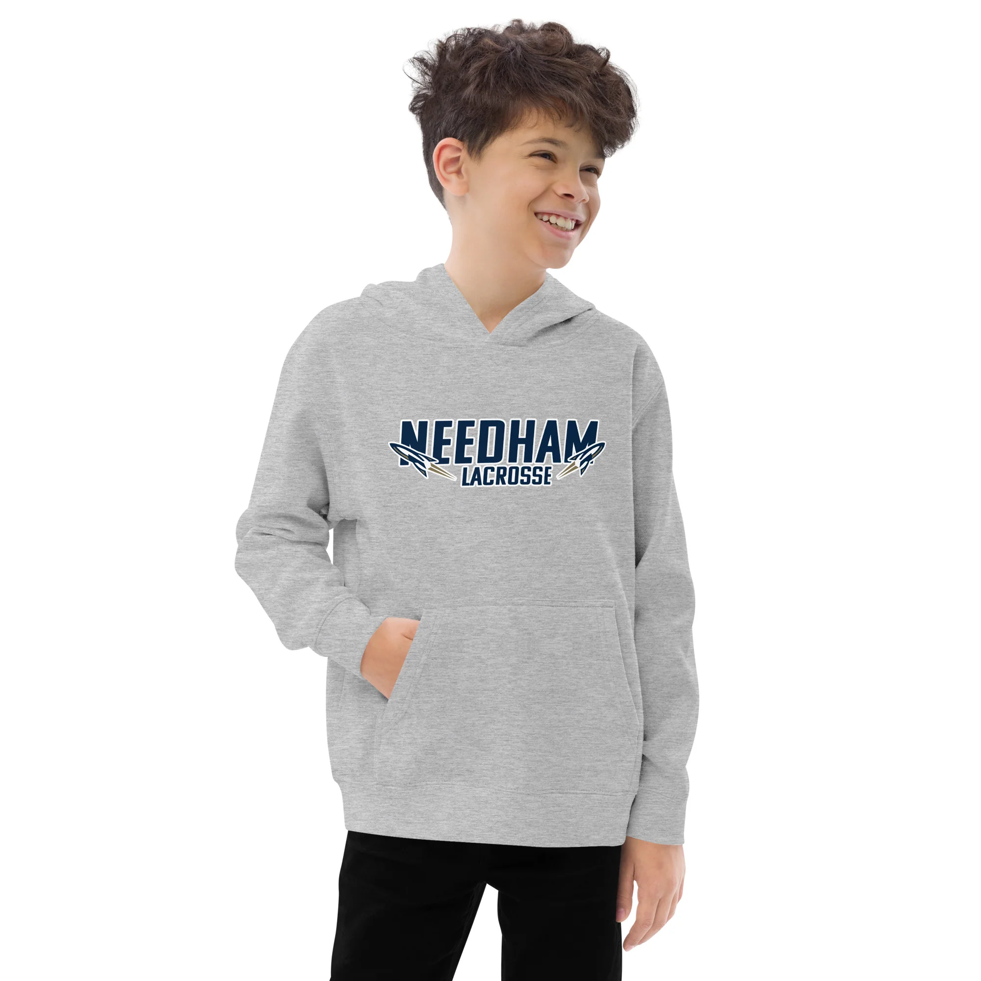 Needham Youth Fleece Hoodie - Image 8