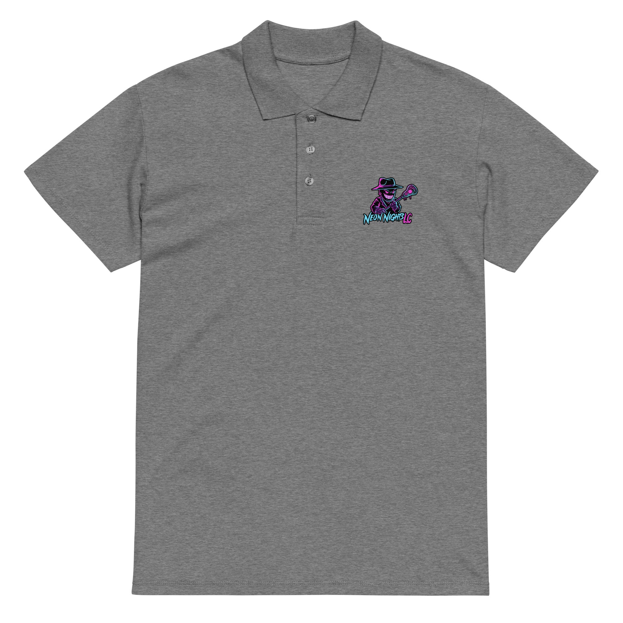 Neon Nights Premium pique polo shirt