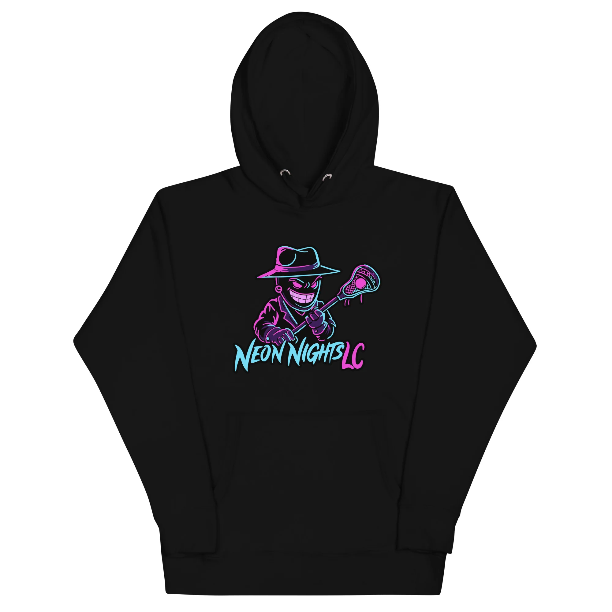 Neon Nights Unisex Hoodie - Image 2