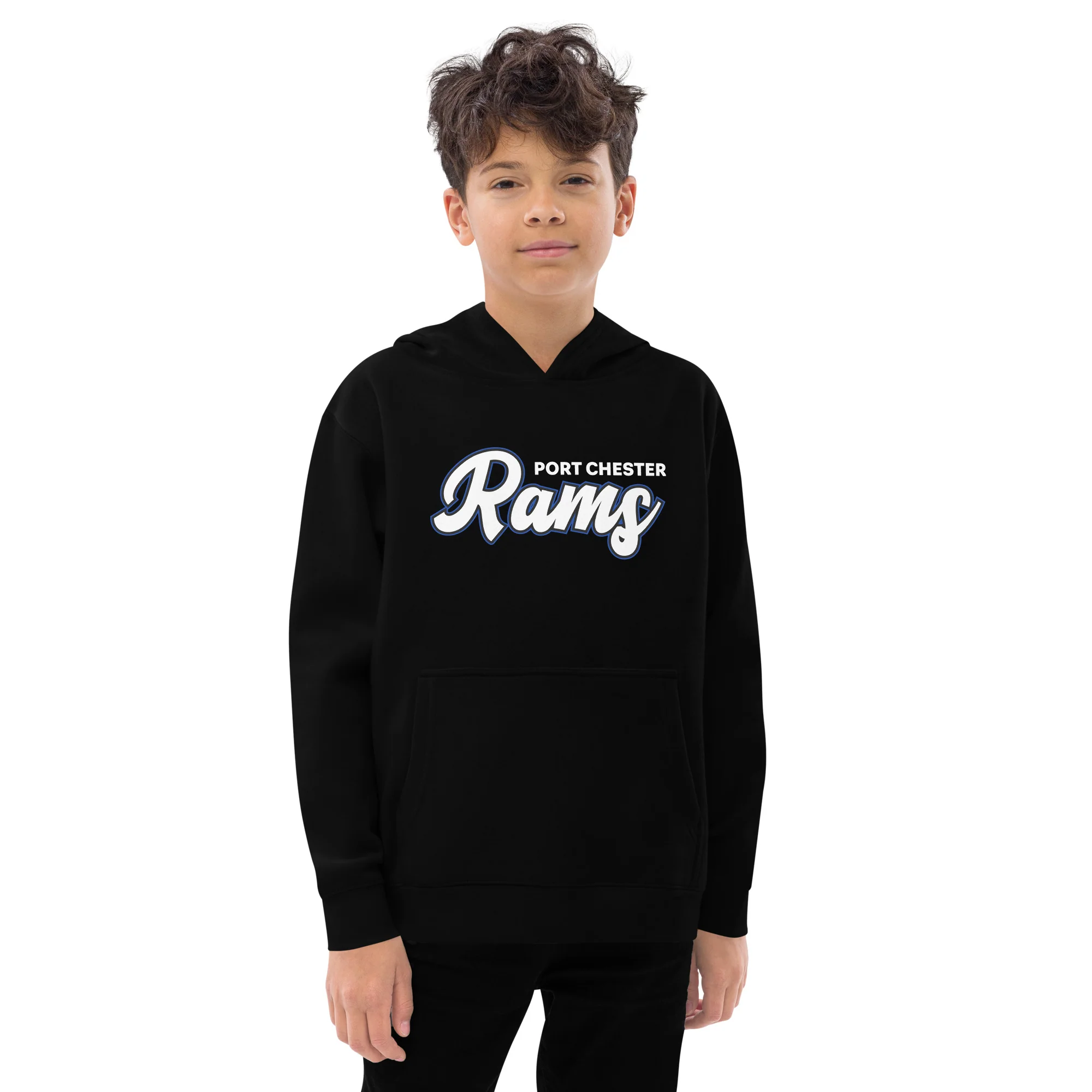 Port Chester Script Youth Fleece Hoodie