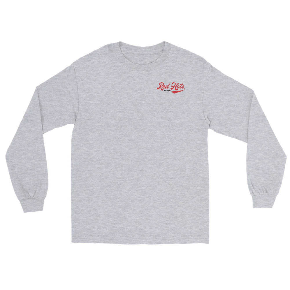 Red Hots Men’s Long Sleeve Dual Print Shirt - Image 2