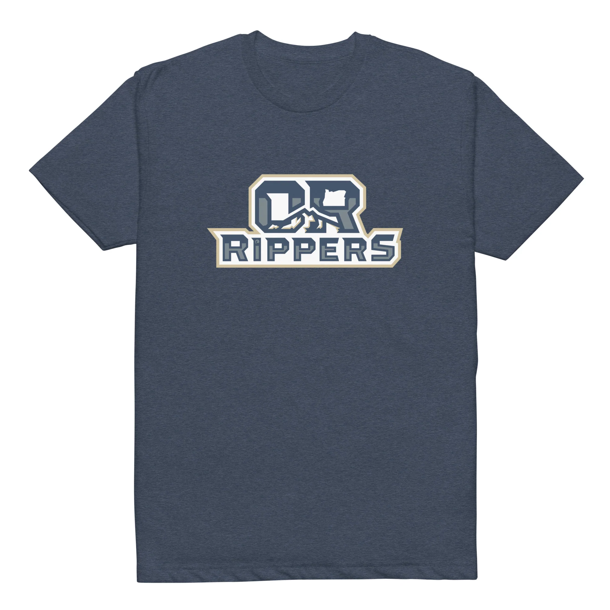 Rippers Mtn Unisex CVC T-Shirt - Image 3