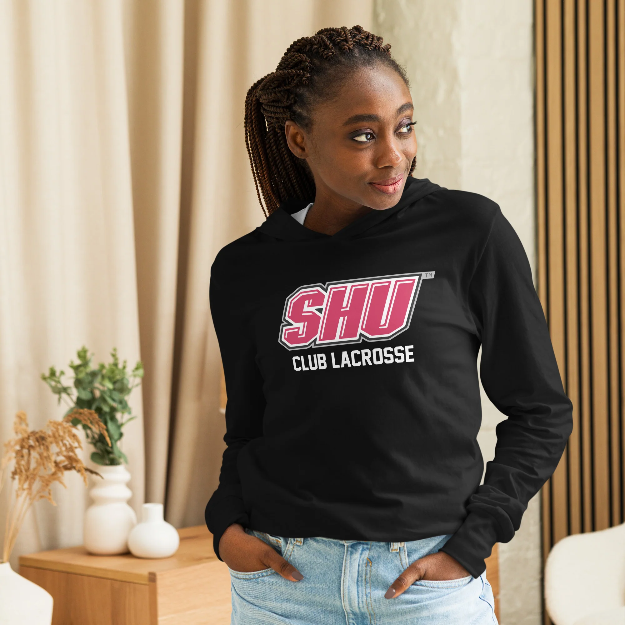 Sacred Heart Hooded Long-Sleeve Tee - Image 7