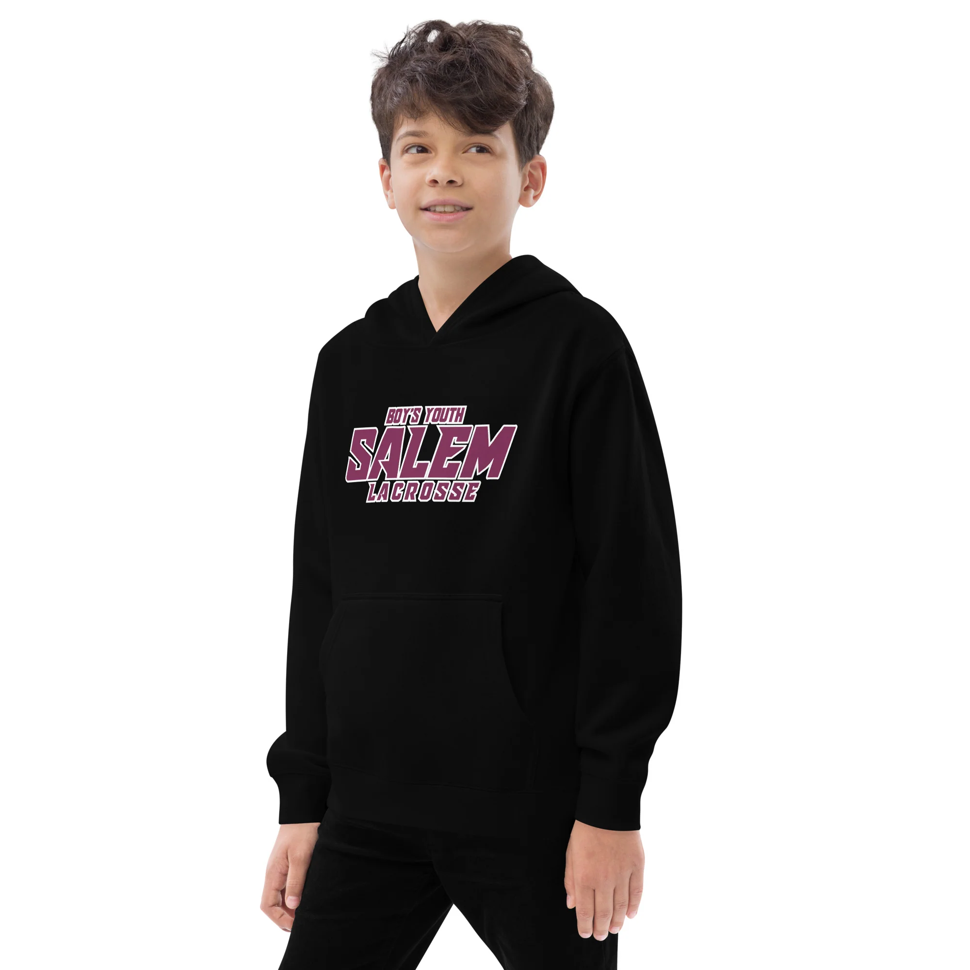 Salem YOUTH Fleece Hoodie - Image 3