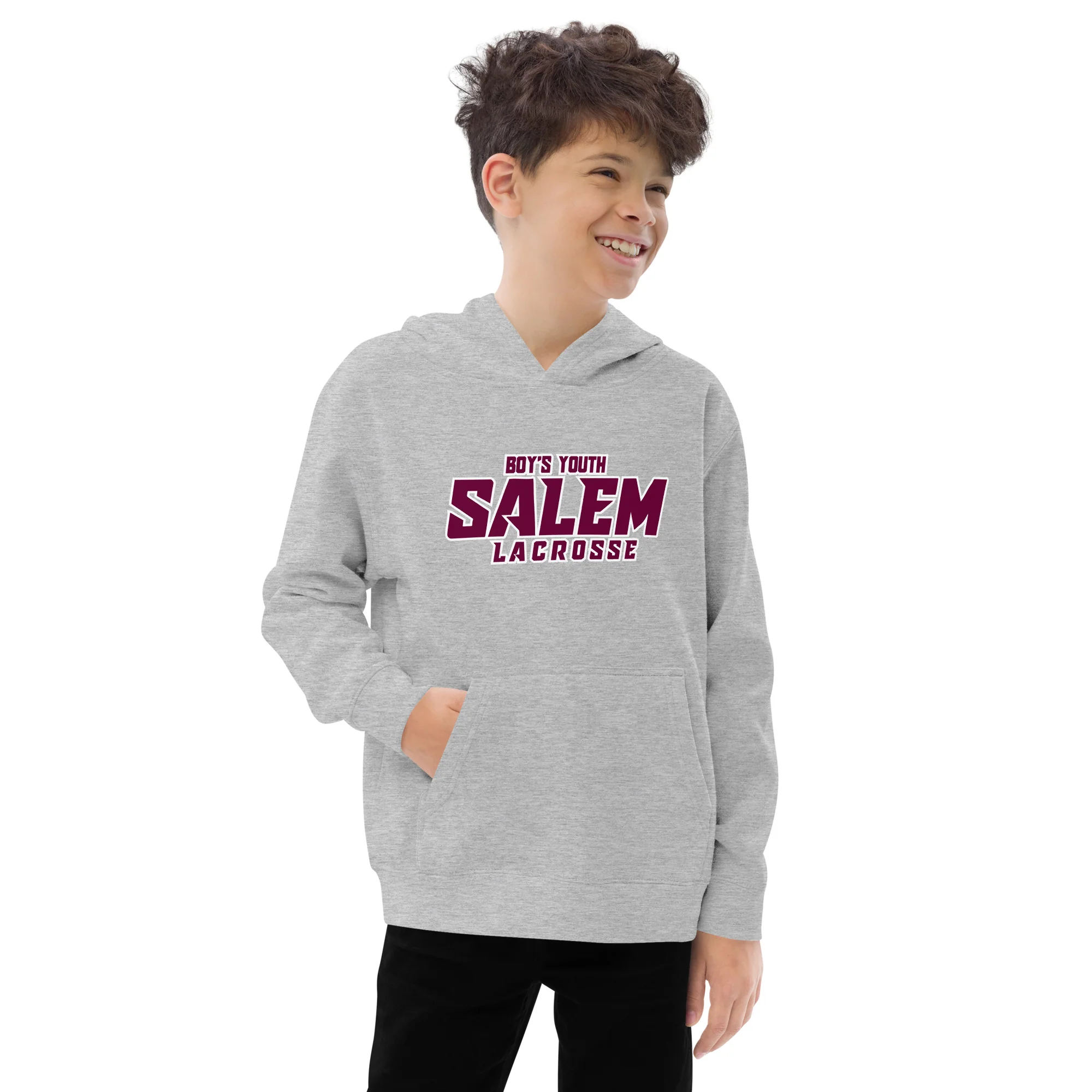 Salem YOUTH Fleece Hoodie - Image 5
