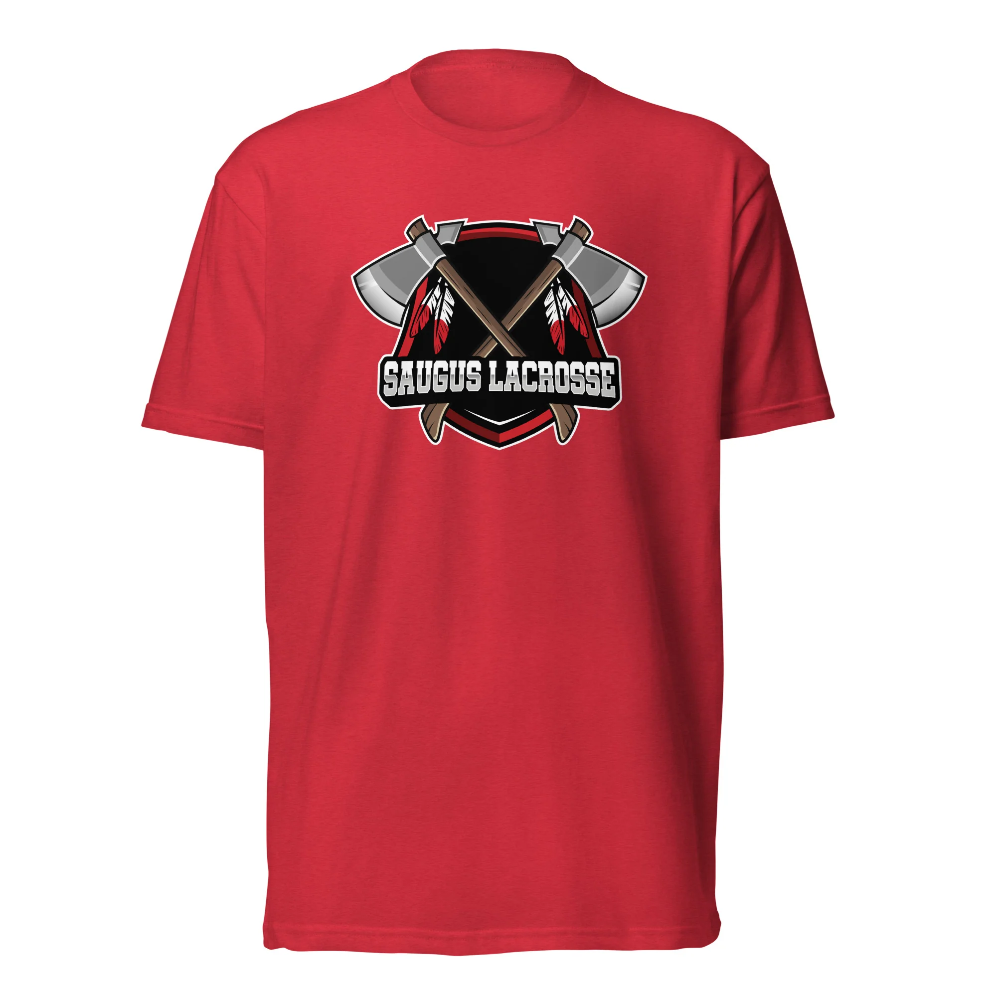 Saugus Logo Unisex CVC T-shirt - Image 2