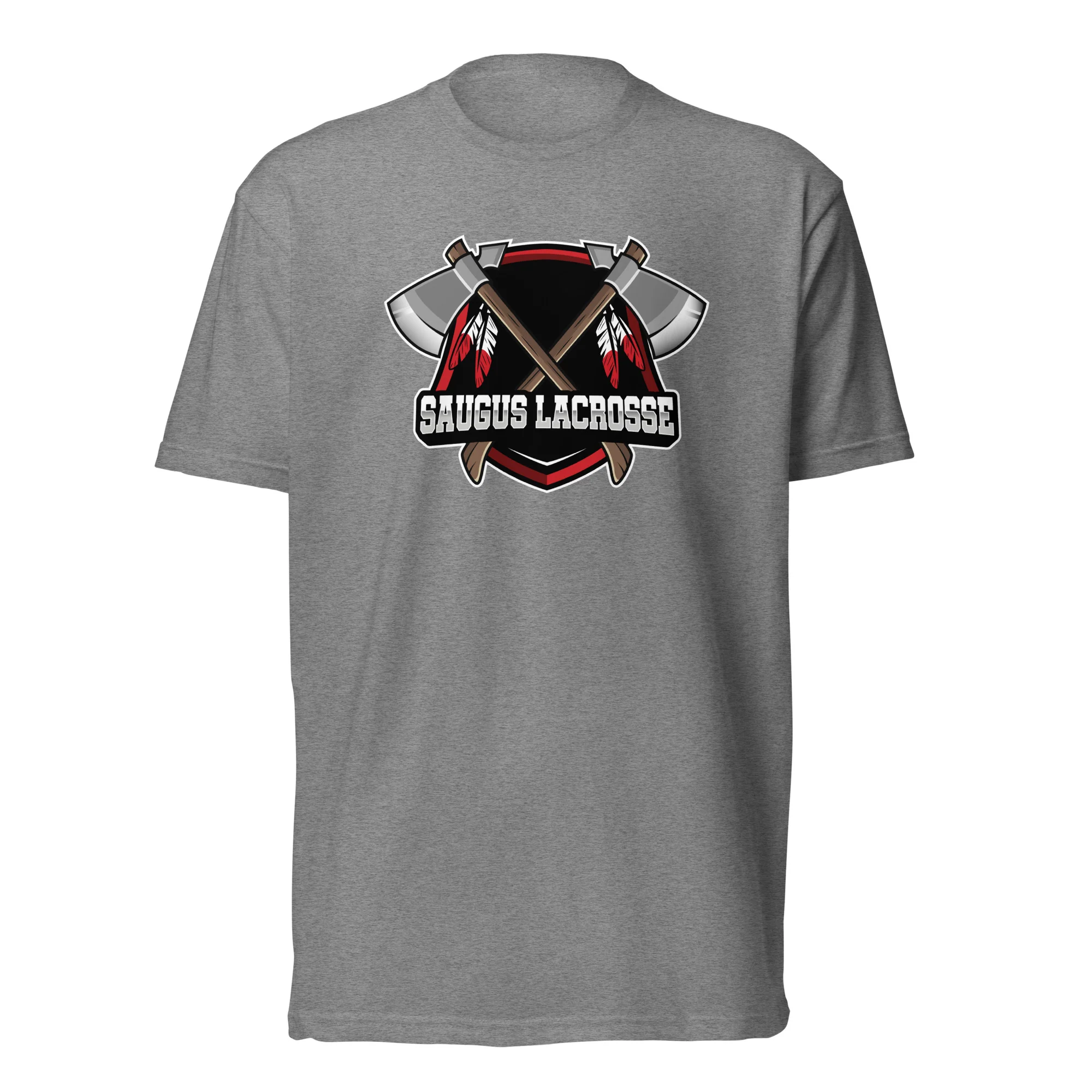 Saugus Logo Unisex CVC T-shirt - Image 3