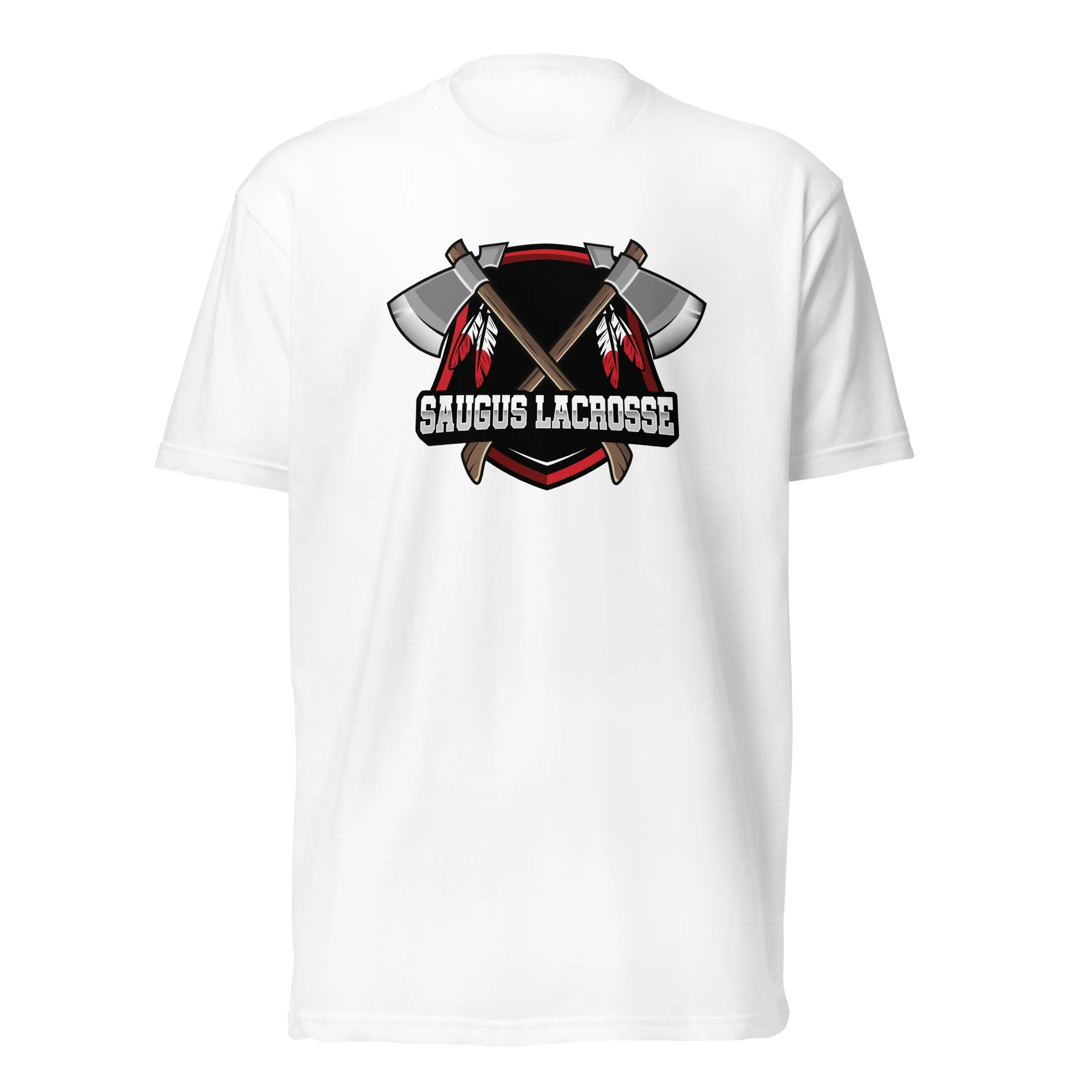 Saugus Logo Unisex CVC T-shirt - Image 4