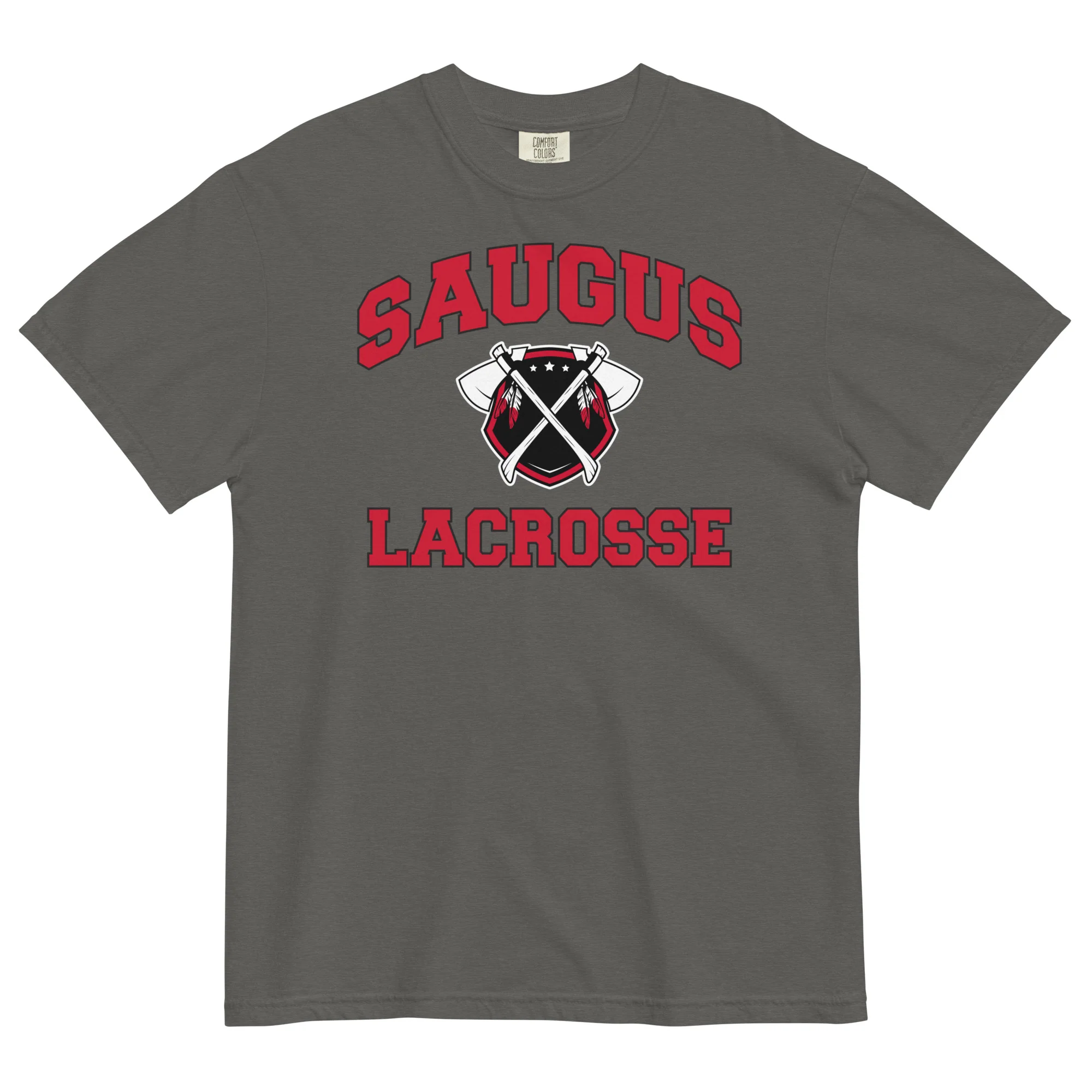 Saugus Unisex Heavyweight t-shirt - Image 2
