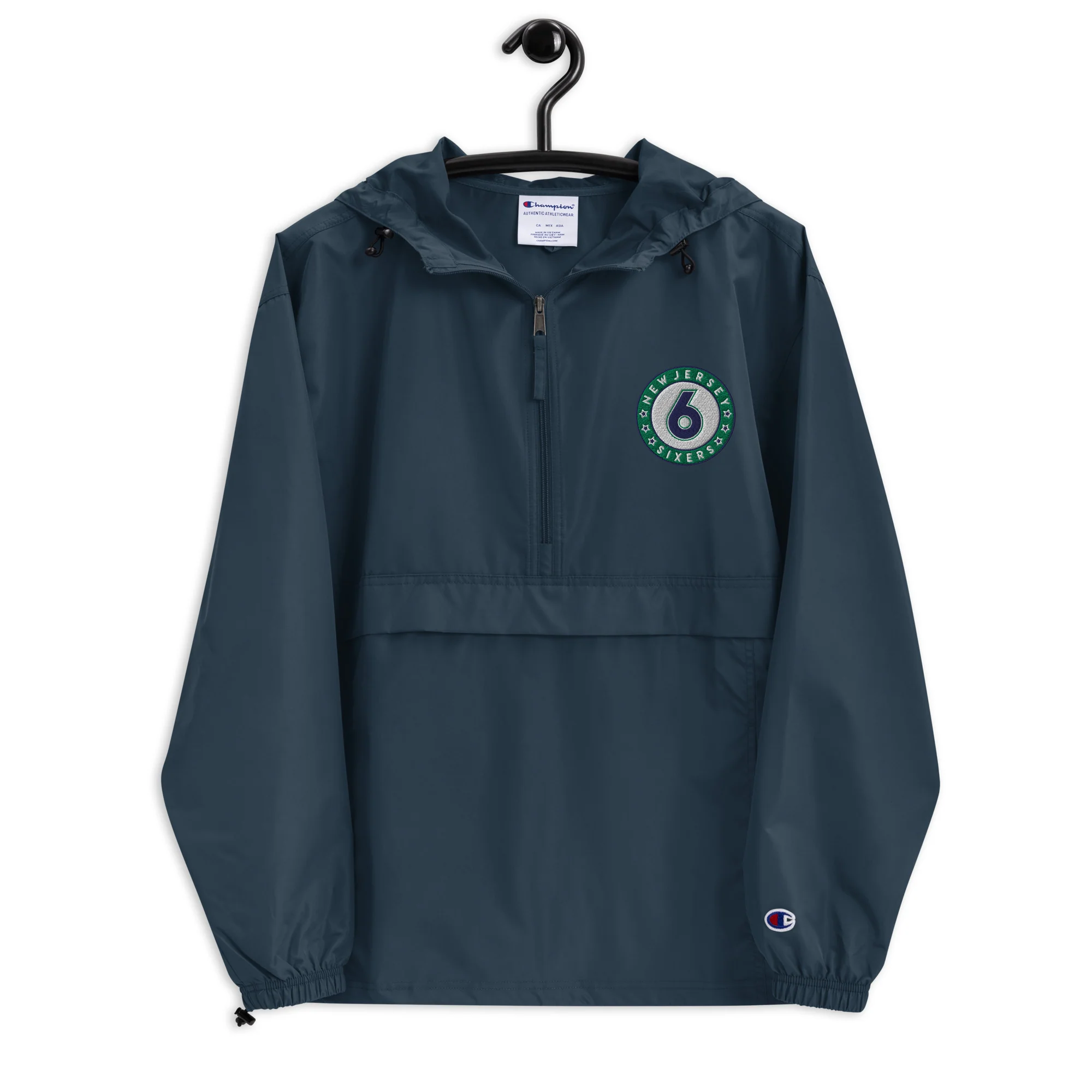 Sixers Embroidered Champion Jacket