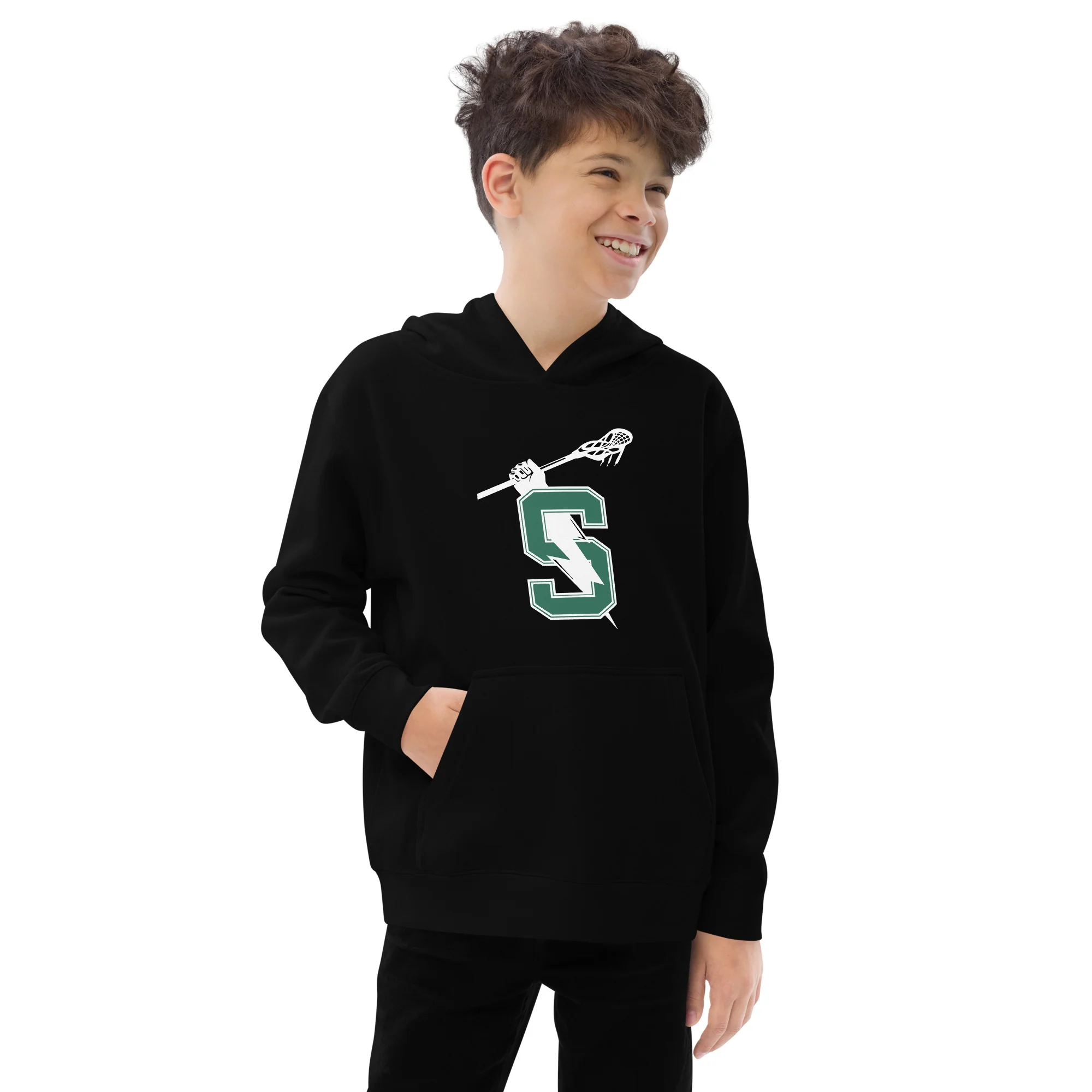 Summit Youth Fleece Hoodie - Image 2