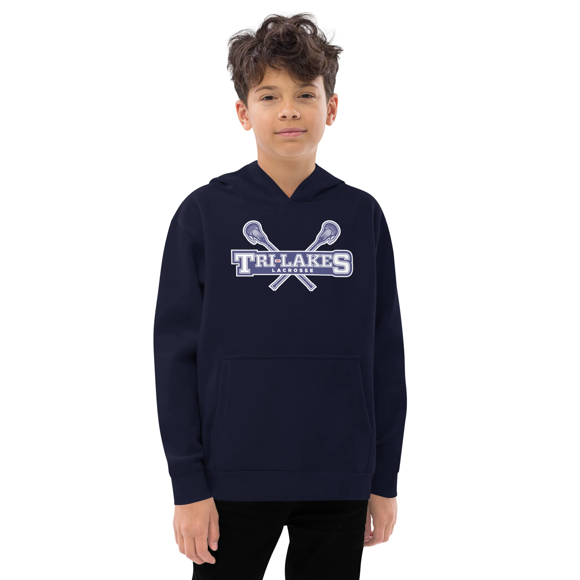Tri-Lakes YOUTH fleece hoodie - Image 2