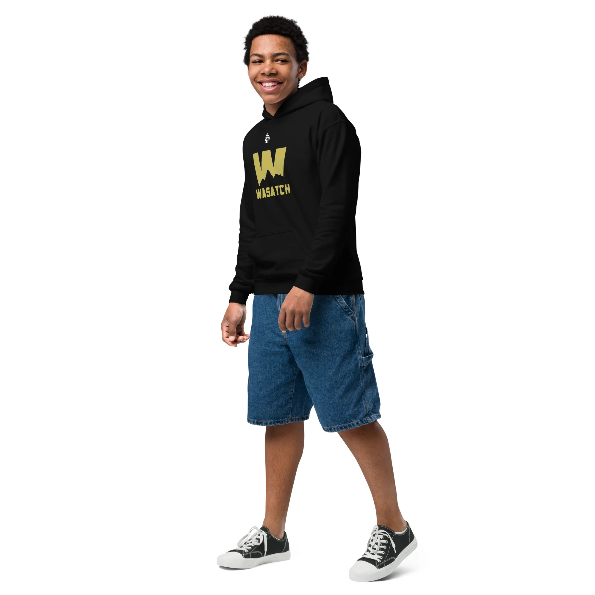 Wasatch Youth heavy blend hoodie - Image 3