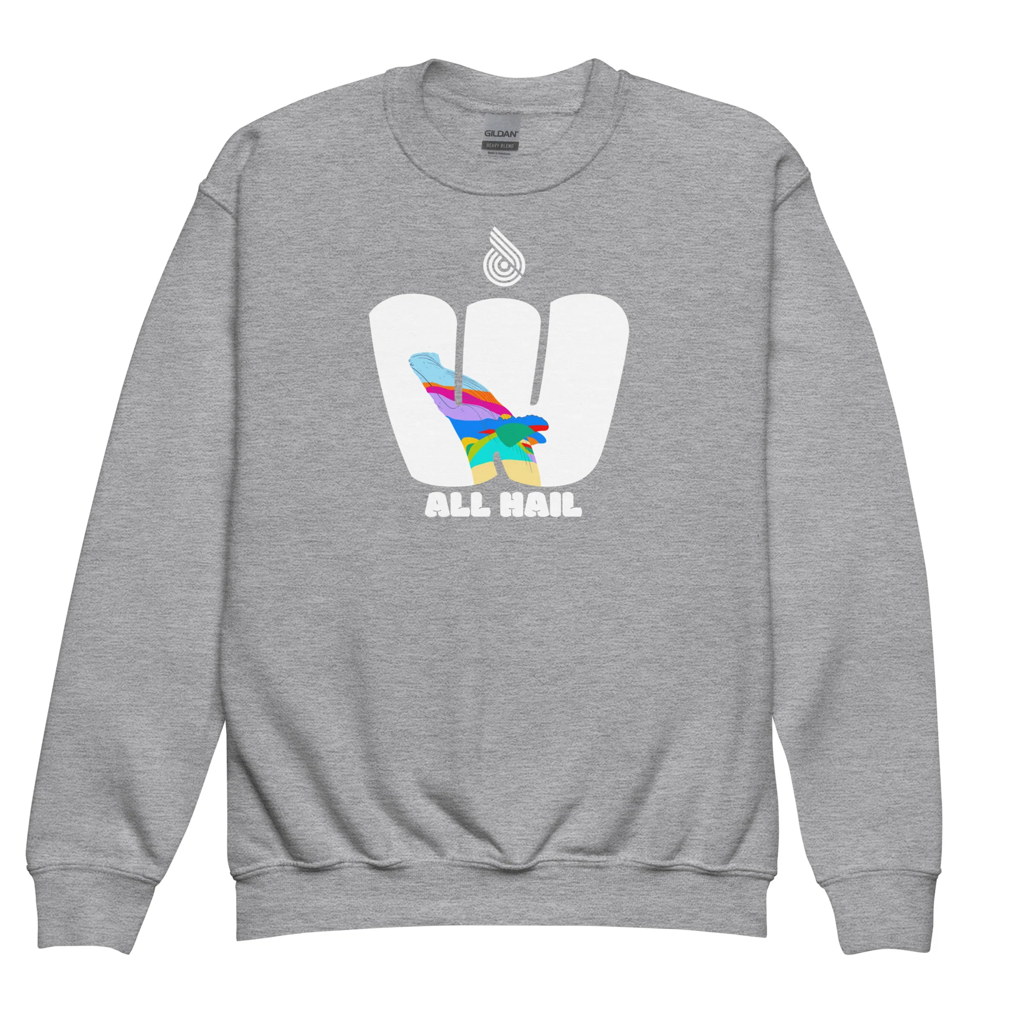 Whalers Youth crewneck sweatshirt - Image 2