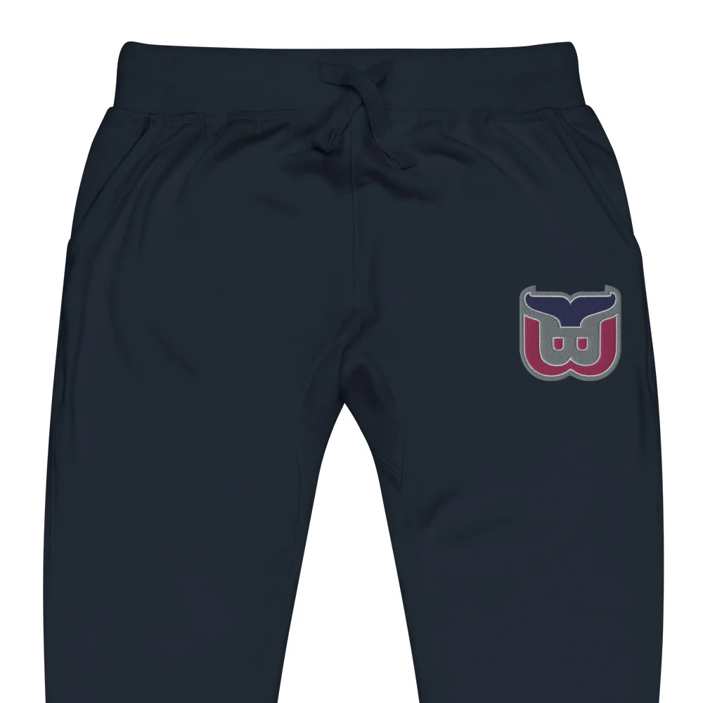 Whales Unisex Fleece Sweatpants - Image 2